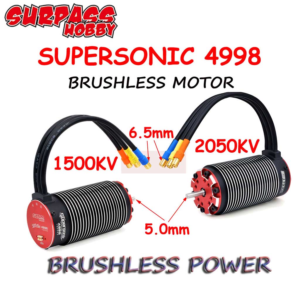 Rc Hobby Monster Truck - SurpassHobby Rocket Supersonic V2 4998 มอเตอร์ไร้แปรง