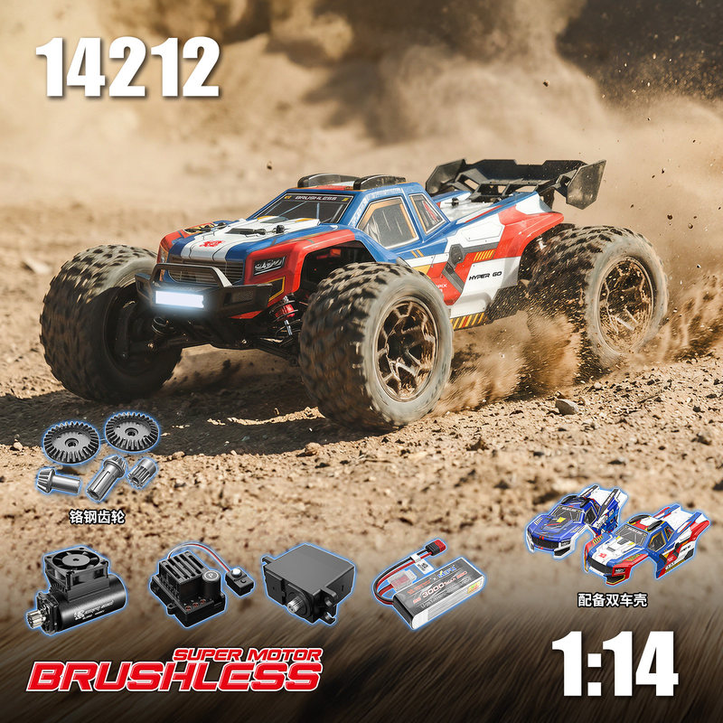 สินค้ามาใหม่ 14212 รถบรรทุกมอน - Rc Hobby Monster Truck บทวิจารณ์และราคา
