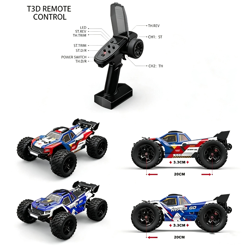 สินค้ามาใหม่ 14212 รถบรรทุกมอน - Rc Hobby Monster Truck บทวิจารณ์และราคา