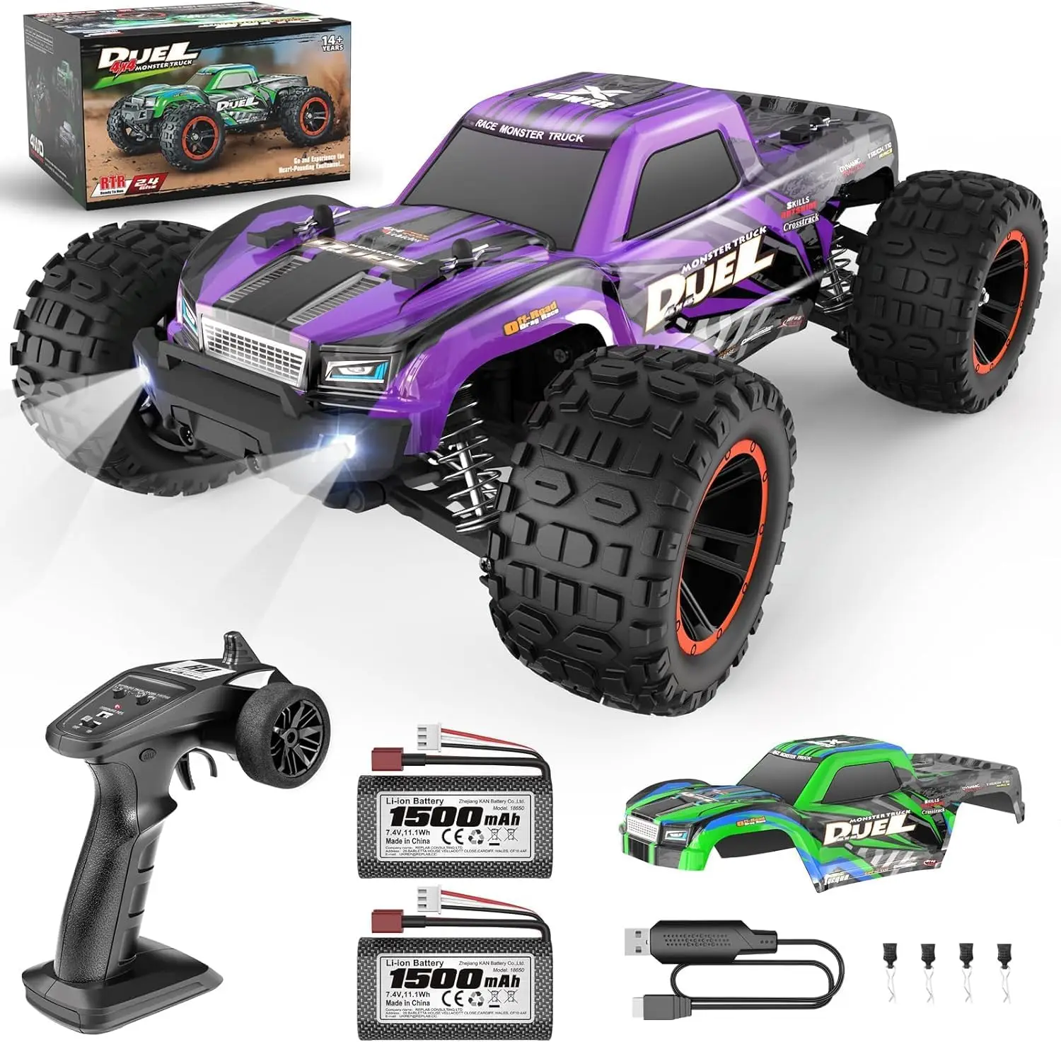 รถบรรทุกบังคับวิทยุ 1:14, รถบั - Rc Hobby Monster Truck บทวิจารณ์และราคา