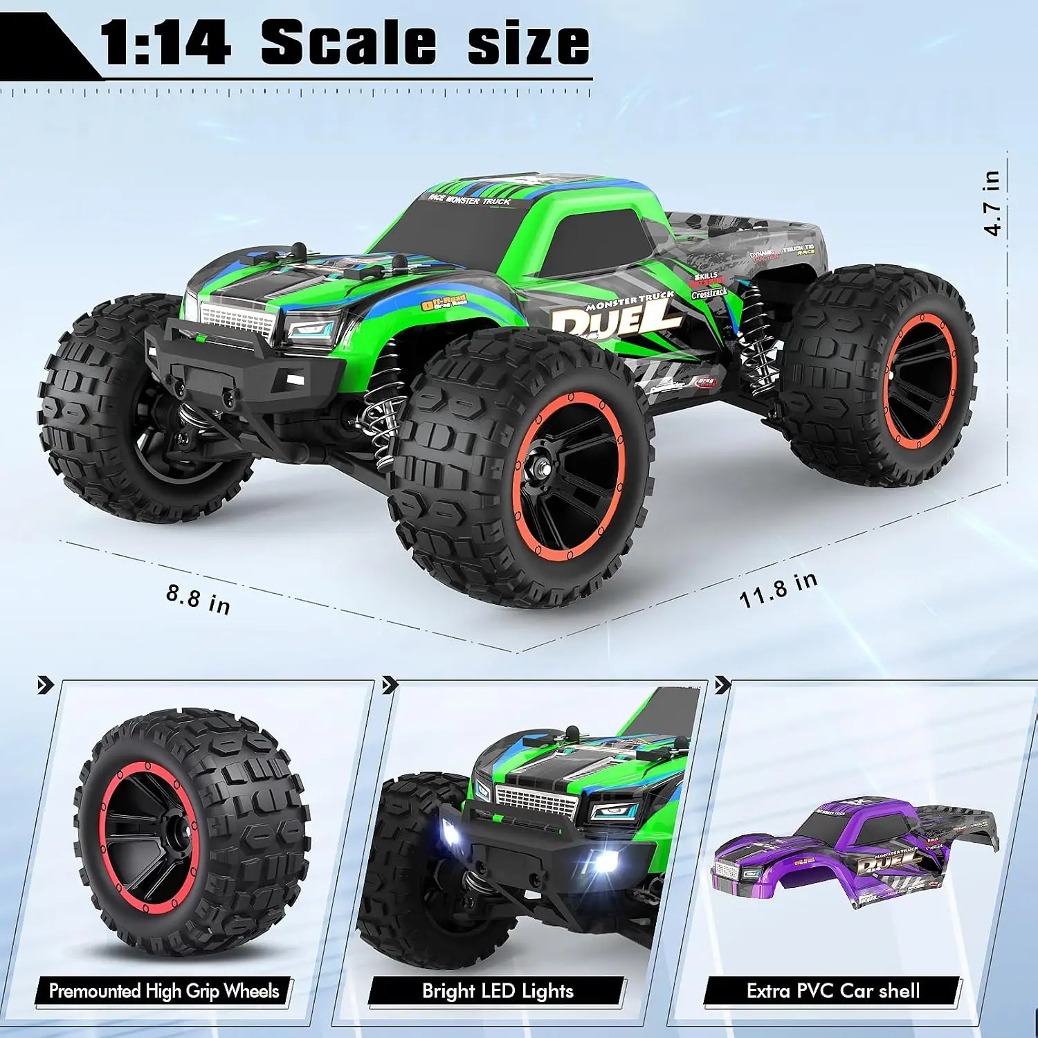 รถบรรทุกบังคับวิทยุ 1:14, รถบั - Rc Hobby Monster Truck บทวิจารณ์และราคา