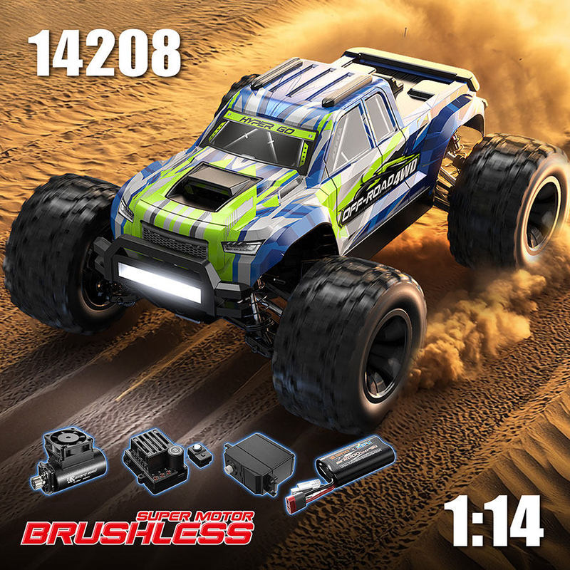 รถบังคับวิทยุ Mjx Hyper Go 1/1 - Rc Hobby Monster Truck บทวิจารณ์และราคา