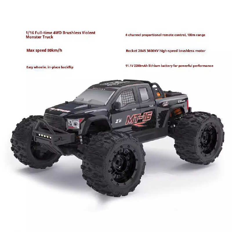 ZD MT16 รถบรรทุกมอนสเตอร์ RC แ - Rc Hobby Monster Truck บทวิจารณ์และราคา