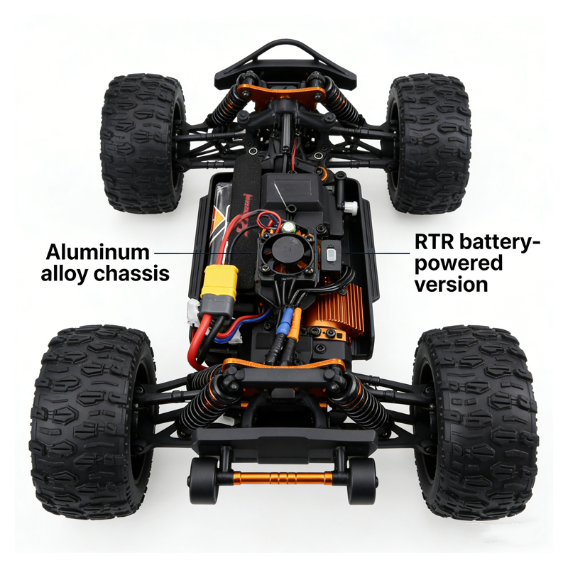 รถบังคับวิทยุ ZD Racing RC Mon - Rc Hobby Monster Truck บทวิจารณ์และราคา